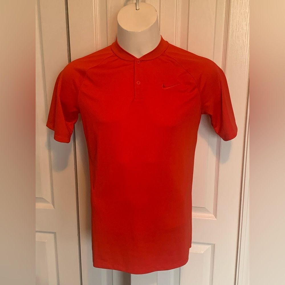 Nike Men's Vibrant Red Golf Polo Shirt